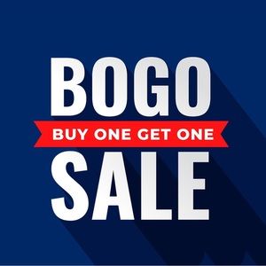 BOGO 🆓 SALE!!!  BUY ONE, GET ONE FREE